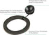 ZRDR Fish Feeding Ring, 2 Pack Black Aquarium Floating Food Feeder Circle with Flexible Lever and Suction Cup
