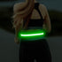 Illumifun LED Running Belt - USB Rechargeable Light Up Sash for Running, Cycling, Hiking, Nighttime Activities
