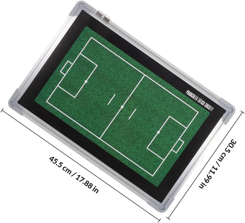 Ciieeo Soccer Training Board Aluminum Alloy Sports Ball Training Board for Football Match Strategy Planning