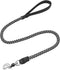 2/3/4/6/10 Foot Reflective Dog Leash - Strong Nylon Braided Heavy Duty Dog Training Leash for Large Medium Small Dogs