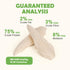 MON2SUN 9.2oz Freeze Dried Chicken Breast Dog & Cat Treats - Whole Cut, Single Ingredient, High Protein, Grain & Gluten