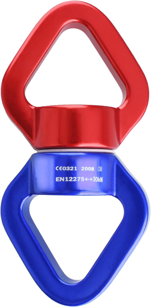 TRIWONDER Swing Swivel 30kN Micro Rotator Safety Device - Hanging Accessory for Children's Swing, Rock Climbing, Aerial