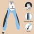 Vwvk Trimmers Dog Cat Nail Clippers & LED Light Illuminates Nails/Bloodline, Quick Sensor Safety Guard to Avoid Over