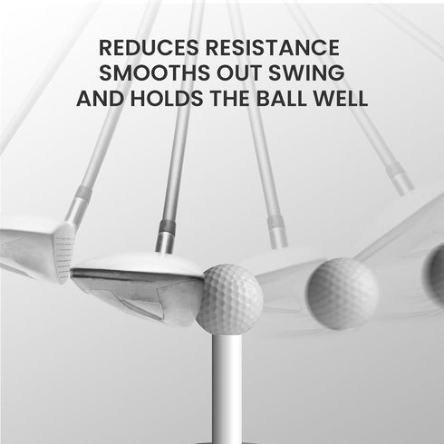 Professional Golf Rubber Tees Driving Range Set, Different Sizes for Indoor Outdoor Practice