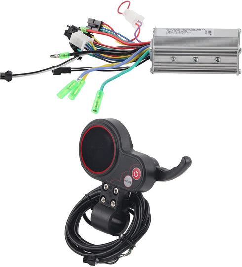 Zerone Electric Bike Speed Motor with LCD Display Control Panel and Shift Switch Accessory