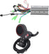 Zerone Electric Bike Speed Motor with LCD Display Control Panel and Shift Switch Accessory