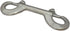 Pair of 316 SS Marine Grade Double Ended Bolt Snap Hook, 4-1/2'' (115MM) for Dog Leash/Pet Feed Bucket (Silver)