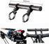 GUB 31.8MM Double Clamp Carbon Fiber Super Long Bike Handlebar Extender Mount Bracket Stand