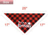 Dog Birthday Bandana Scarf with Cute Bling Hat - Pet Party Supplies for Small Medium Large Dogs (Red)