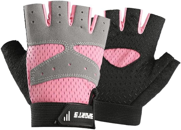 INOGIH Breathable Workout Gloves for Women, Weight Lifting Gloves for Gym, Cycling, Exercise,
