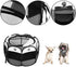 Pet Playpen: Foldable Dog Playpens, Portable Exercise Kennel Tent for Puppies/Dogs/Cats/Rabbits, Large Indoor Outdoor