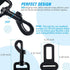 COOYOO Dog Seat Belt - 3 Piece Set Adjustable Retractable Car Harness for Pet Safety