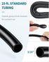 Pawfly 25 Feet Airline Tubing Standard Aquarium Air Pump Accessories Set with Suction Cups Connectors and Check Valves for Fish Tank Aeration Setup