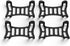 MEROM 4 GPS Dog Tracker Rubber Clip Compatible with Tracti Dog 6 GPS