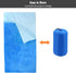 REDCAMP Kids Mummy Sleeping Bag for Camping, 3 Season Cold Weather Sleeping Bag for Boys, Girls & Teens, Blue/Rose Red