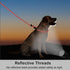 12FT / 20FT Anti-Choke Long Training Lead, Reflective Nylon No Pull Leash for Medium Large Dogs, 3/8" Thick Slip Rope