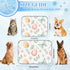 imiBBWQu Summer Summer 27" 22" Cooling Pad Easter Eggs Pet Cooling Mat Washable Pad Bed Mat Dog Crate Chew Proof