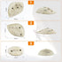 Set TWO STONES Wooden Rock Climbing Holds for Adults | Wood Rock Wall Climbing Holds for Gyms | Variety Screw On