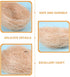 12pcs Hemoton Faux Bird Nest Decorative Ornaments for Crafts Landscape Photography Props Lightweight Rustic Style