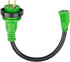 RVMATE Marine Shore Power Boat Adapter, 30amp Male to 15amp Female 18 inch Cord
