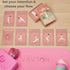 Set 4"x6" 30 10 NOLAVA Yoga Card Gift Large Yoga Cards with Poses, Intentions, Sun/Moon Flows & Guided Meditation