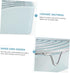 Chinchillas Triangle Ceramic Rabbit Litter Box Non-Slip Base for Guinea Pigs and Small Pets Easy-Clean Potty Training