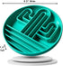 Cactus Slow Feeder Dog Bowls - Silicone Non-Slip Puzzle Bowl for Large Medium Small Breeds