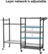 SINGAYE Dumbbell Rack, Workout Equipment Storage Organizer with Hooks for Home Gym