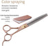 Fenice Peak Thinning Shears for Dogs and Cats, Professional 440C Stainless Steel Trimming Scissors 7.5''