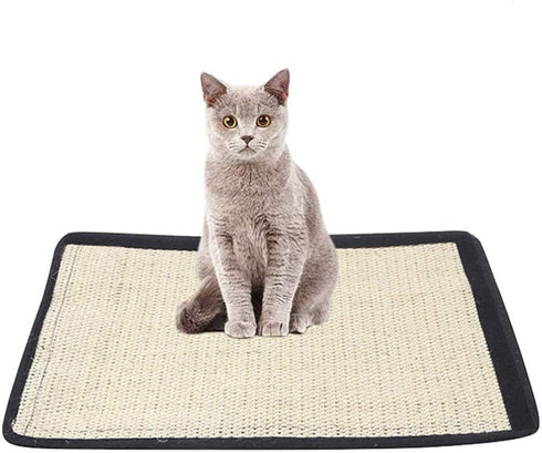 Cat Scratcher Pad for Cat Tree, Wrap Around Post Replacement, Adjustable Toy, Furniture Protector, Anti-Scratching Cover