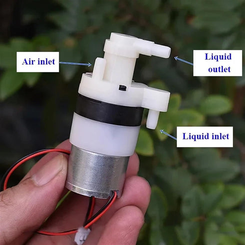 GAZHAHZU 3V 3.7V 310 DC Micro Motor Foam Pump Soap Pump for Automatic Hand Sanitizer Dispenser Foaming Liquid Pump DIY