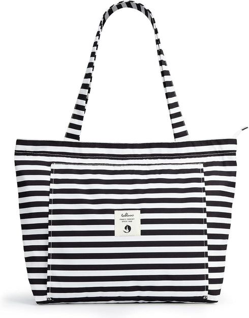 WLLWOO Yoga Bags for Women, Canvas Tote Carrier for Yoga Mats, Pilates, Travel, Office, Beach Workout