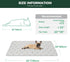 24inch 6 39" 63" 1 Pack FXW Washable Pee Pads for Dogs, Puppy Pads with Super Absorbent, Specifically Designed for FXW