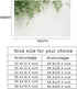 T&H XHome Aquarium Décor Backgrounds, Spring Tree Branch on White Wall Pattern PVC Adhesive Poster (24.4" W x 16.4" H)