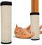Table Leg Scratch Board, Sofa Scratcher Mat, Furniture Protect for Cats (White)