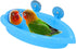 Wontee Bird Bath Box with Mirror, Portable Parrot Hanging Bathroom for Small Birds