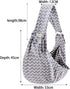 FDJASGY Small Pet Sling Carrier - Hands Free Reversible Tote Bag with Pocket Safety Belt for Dog Cat Outdoor Travel