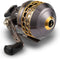 FY 4000 Spincast Fishing Reel, Left/Right Retrieve, Push Button Casting, 3.9:1 Gear Ratio, Includes 45m 4X White