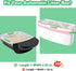 120 Pack 3/4 SZEE Automatic Waste Bags Compatible with Litter Box Robot and Other Automatic Cat Litter Box, Waste
