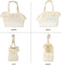 Puppy Carrier Dog Walking Bags, Mini for Dog, Cat, Rabbit, Small up to 5.5 lbs, Beige