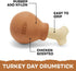 Barkbox Super Chewer Tough Dog Chew Toys for Aggressive Chewers, Dental Stimulating (Turkey - Large)