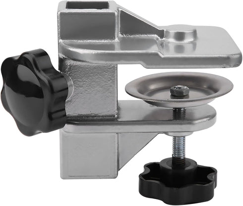Health Gear Pet Grooming Table Clip - Adjustable Aluminum Arms Clamp for Professional and Home Use (Grey)