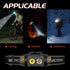 NICRON H35+ Rechargeable Headlamp, 1600 Lumens, 180° Rotating LED, 10 Modes, Waterproof, Camo for Camping
