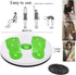 Twister/Ab Twister Board for Exercise Waist Twisting Disc Waist Whisper Foot Massage Twist for Fitness Losing Weight Indoor Outdoor Sports Equipment (12 in) by JUNDALINDA