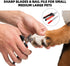 Dog Nail Clippers, Classic Trimmers with Safety Guard, Razor Sharp Blade with Nail File for Large Dogs