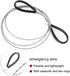 Stainless Steel Wire Saw, Survival Emergency Tool for Outdoor Camping, Bushcraft Gear for Cutting