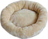 Cat Tree Tower Accessories, Replacement Parts Round Top Cushion Cover Bed for Cat Perch (13.8", Beige)