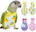 Diaper Flight Suite Liners for Birds Protective Nappy with Waterproof Inner Layer