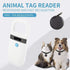 (ISO11784/11785) Watris Veiyi Dog Microchip Reader, Pet Microchip Scanner with OLED Display Screen, Pet Chip ID Scanner