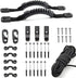 Kayak Carry Handle Rigging Kit with 15 FT 6mm Elastic Bungee Cord, Replacement Parts for Kayaks, Canoes, and Boats